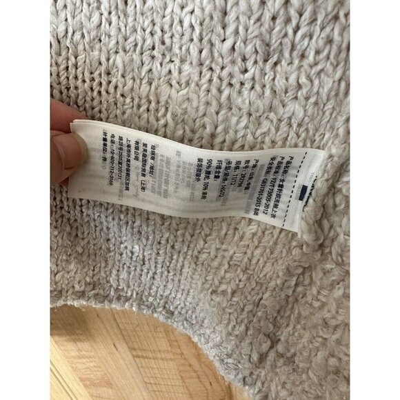 Abercrombie Kids Shaggy Fringe Open Front Sweater Vest Size 11 / 12 Boho Hippie - Picture 5 of 8